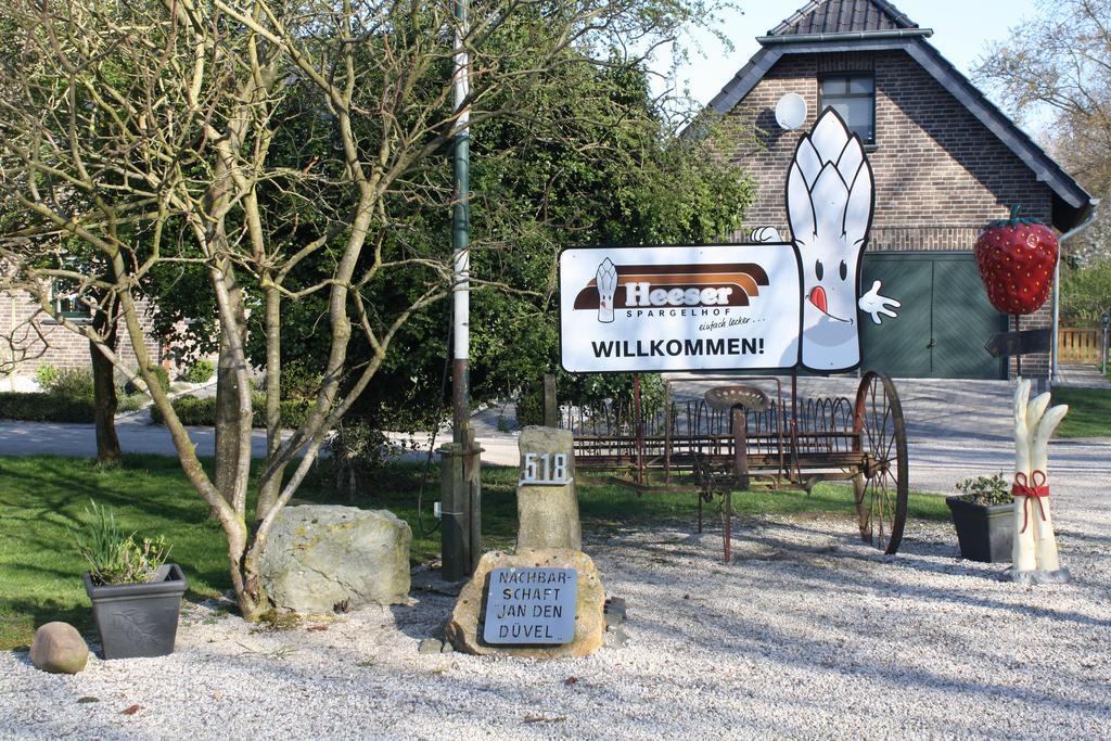 Heeser Spargelhof Ferienwohnung Landblick Weeze Quarto foto